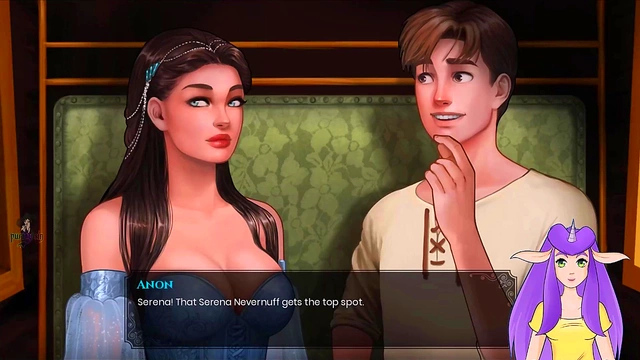 NakedElf Princess With Big Tits And Muscles Fucks In The Bath For Vtuber Fans