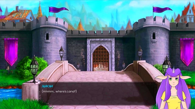 NakedElf Princess With Big Tits And Muscles Fucks In The Bath For Vtuber Fans