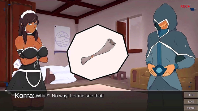 Giant Boobed Maid Korra Milks Big Tits For Creamy Lactating Blowjob Feast