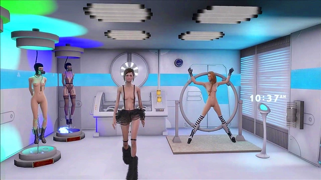 Sexy Fallout 4 Anime Babe Shows Off Hot 3D Body In Multi-Colored Outfit