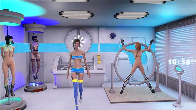 Sexy Fallout 4 Anime Babe Shows Off Hot 3D Body In Multi-Colored Outfit