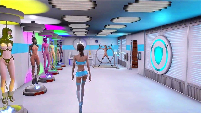 Sexy Fallout 4 Anime Babe Shows Off Hot 3D Body In Multi-Colored Outfit