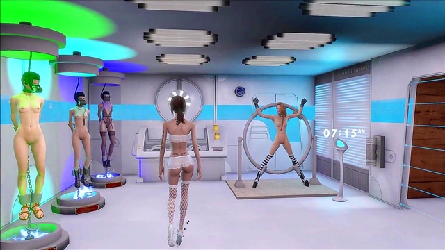 Sexy Fallout 4 Anime Babe Shows Off Hot 3D Body In Multi-Colored Outfit