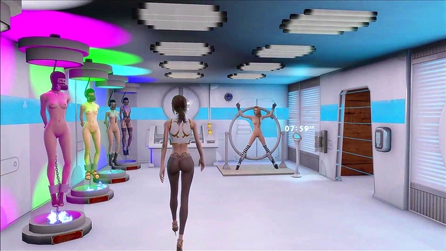 Sexy Fallout 4 Anime Babe Shows Off Hot 3D Body In Multi-Colored Outfit