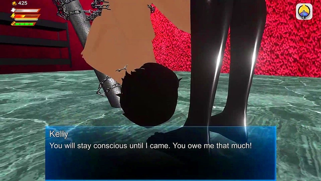 Crazy Femdom Dominatrix Spanks & Strapons Submissive Student For Humiliation