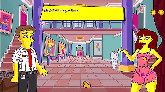 Horny Lisa Simpsons Toon Gets Fucked Hard In Burns Mansion Anime Adventure