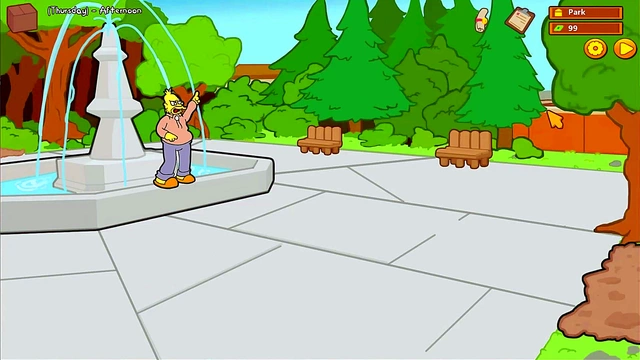 Horny Lisa Simpsons Toon Gets Fucked Hard In Burns Mansion Anime Adventure