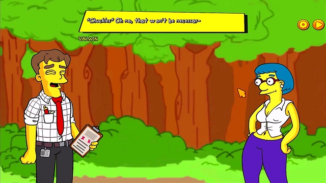 Horny Lisa Simpsons Toon Gets Fucked Hard In Burns Mansion Anime Adventure