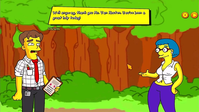 Horny Lisa Simpsons Toon Gets Fucked Hard In Burns Mansion Anime Adventure