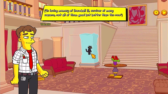 Horny Lisa Simpsons Toon Gets Fucked Hard In Burns Mansion Anime Adventure