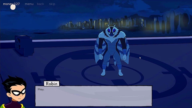 Starfire Seduces With A Sultry Blowjob In 18Titans Anime Adventure