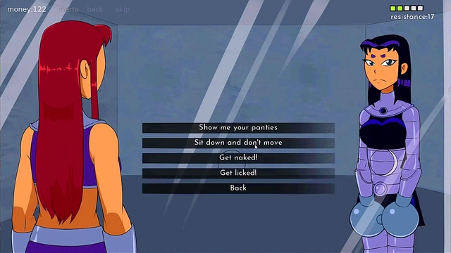 Starfire Seduces With A Sultry Blowjob In 18Titans Anime Adventure