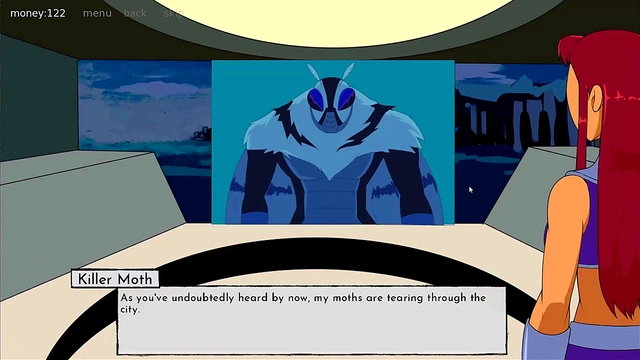 Starfire Seduces With A Sultry Blowjob In 18Titans Anime Adventure