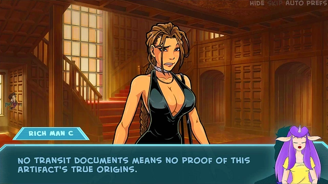 Lara Croft Gets Rough Doggy Style banging With Toy Humiliation & Big-Ass Orgasm