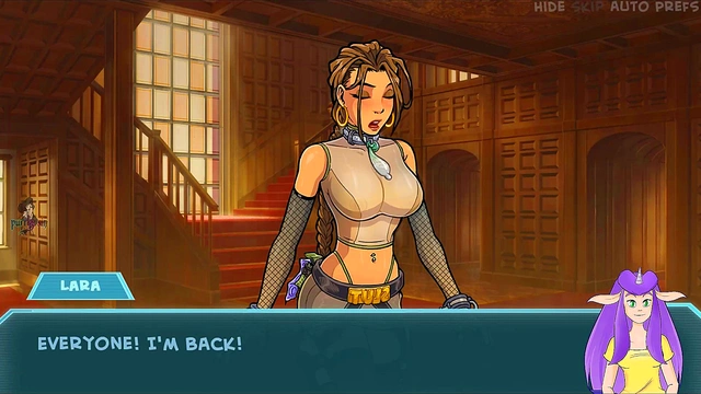 Lara Croft Gets Rough Doggy Style banging With Toy Humiliation & Big-Ass Orgasm