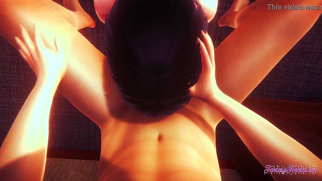 Hinata Gives Naruto a Busty Titjob & Deepthroat Blowjob Before BigDick Fucking