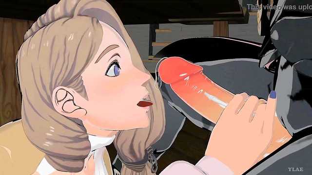 Mercedes from Fire Emblem Gets naughty in Anime Style Action