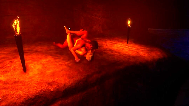 Horny Anime Couple Gets Wild With Beachside Fucking Action