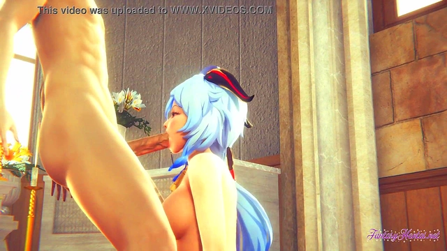 Ganyu CosplayΗntai – Church Sucks & Fucked for Creampie Orgasm