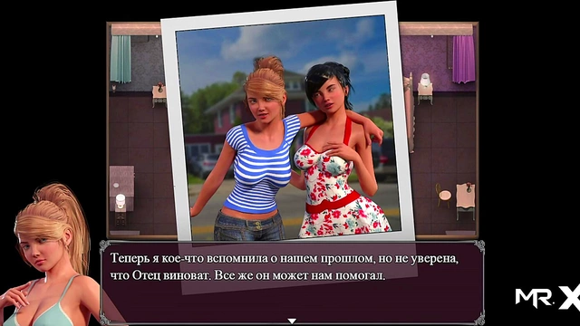 Horny Nurse Licks Two Pussies Simultaneously in Uncensored Hentai Game Scene