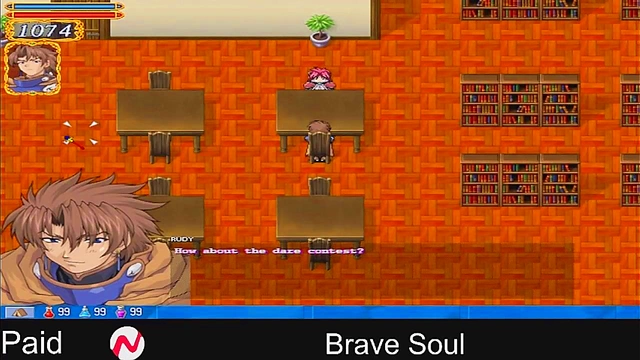 Brave Catgirl Witch Fights Dragon for Magical Onsen PleasureFantasy