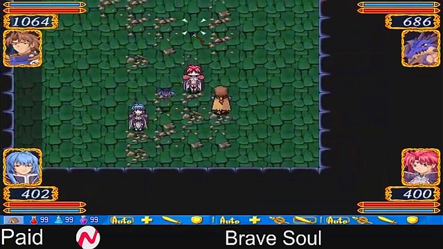 Brave Catgirl Witch Fights Dragon for Magical Onsen PleasureFantasy