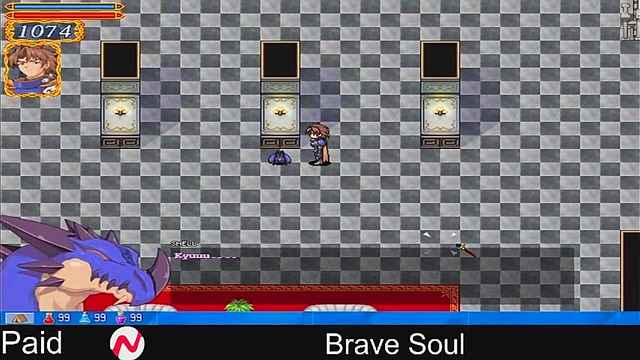 Brave Catgirl Witch Fights Dragon for Magical Onsen PleasureFantasy