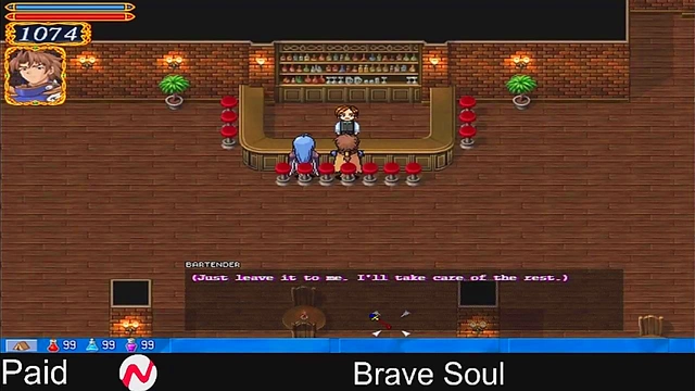 Brave Catgirl Witch Fights Dragon for Magical Onsen PleasureFantasy