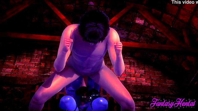 Widowmaker Overwatch Hentai – BDSM Cunnilingus, Handjob & Blowjob Feast