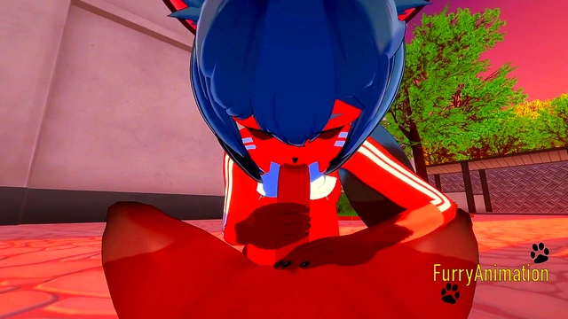 Michiru Fucks in BNA Furry 3D for Creamy Hentai Orgasm