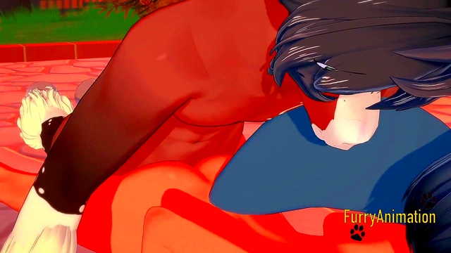 Michiru Fucks in BNA Furry 3D for Creamy Hentai Orgasm