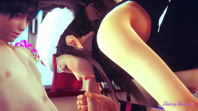 Hilda Gives Uncensored Pokemon Hentai Blowjob & Boobjob For Creampie Feast