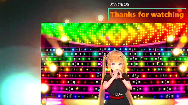 Yukari Yakumo's Purple Boobs Rubbed Hard in 3D Hentai Eroge Scene