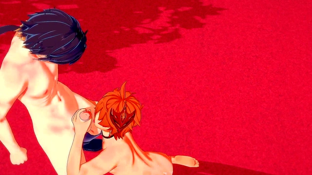 Zhongli & Tartaglia Yaoi Hentai – Intense Handjobs, Blowjob, and Anal Creampie Action