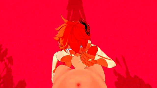 Zhongli & Tartaglia Yaoi Hentai – Intense Handjobs, Blowjob, and Anal Creampie Action