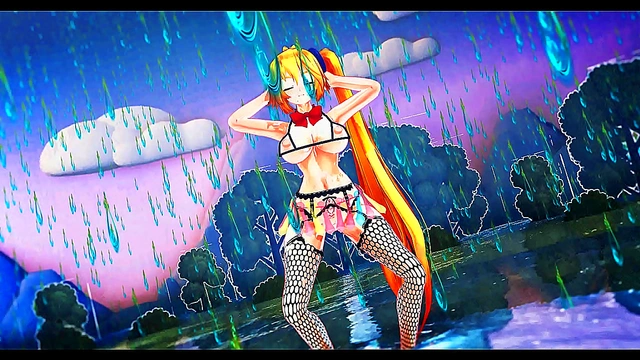 Horny Anime Babe Seduces You for Erotic MMD Echi Fun