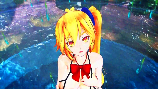 Horny Anime Babe Seduces You for Erotic MMD Echi Fun