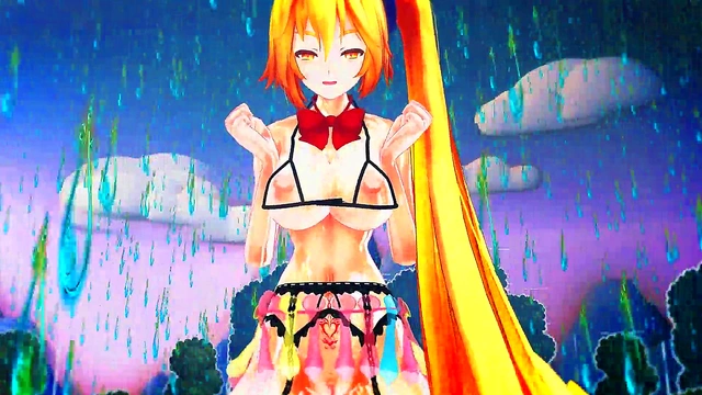 Horny Anime Babe Seduces You for Erotic MMD Echi Fun
