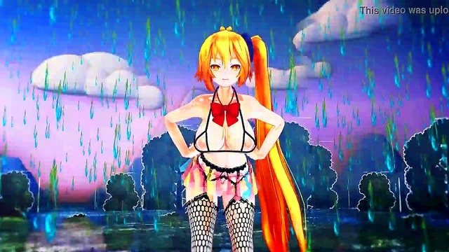 Horny Anime Babe Seduces You for Erotic MMD Echi Fun