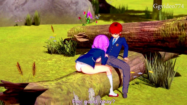 Teen Uniformed Cutie Gets Fucked Outdoors in Koikatsu Party 3D Anime Adventure