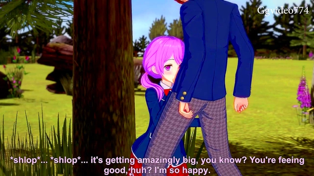 Teen Uniformed Cutie Gets Fucked Outdoors in Koikatsu Party 3D Anime Adventure
