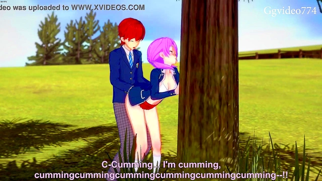 Teen Uniformed Cutie Gets Fucked Outdoors in Koikatsu Party 3D Anime Adventure