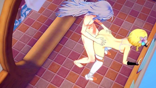 Lumine Gets Fucked By Razor In Hot Genshin Impact Hentai 3D Scenes With Creampie Finish