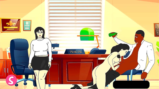 Office Anime Seduction – Hot Desk Action With Sexy Colleagues