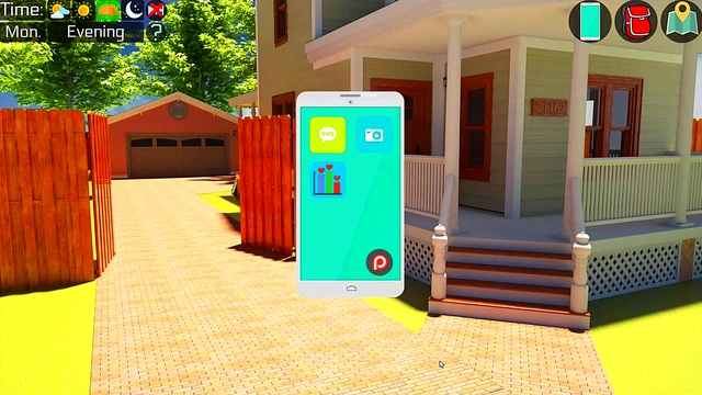 StepSis Fantasizes Over Big Dick Photo While Masturbating in Bathroom