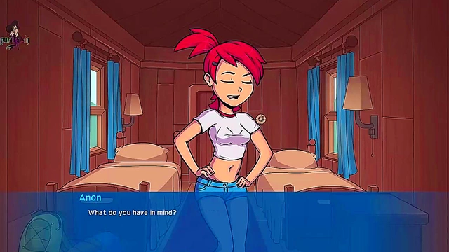 Redhead MILF Gwen Gets Rough Blowjob & Big-Ass Doggystyle Fun at Camp Pinewood