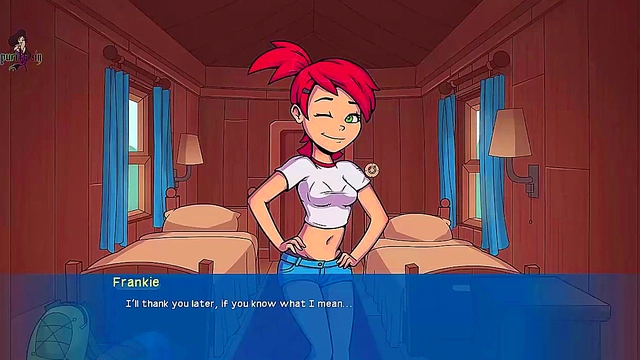 Redhead MILF Gwen Gets Rough Blowjob & Big-Ass Doggystyle Fun at Camp Pinewood