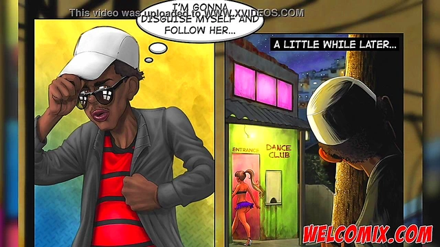 Brazilian Big-Ass Cartoon Chick Dances Erotic Chair Lap-Dance Seduction