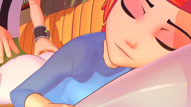 Sexy 3D Anime Babe Gwen Enjoys Hardcore Game Sex With Boyfriend