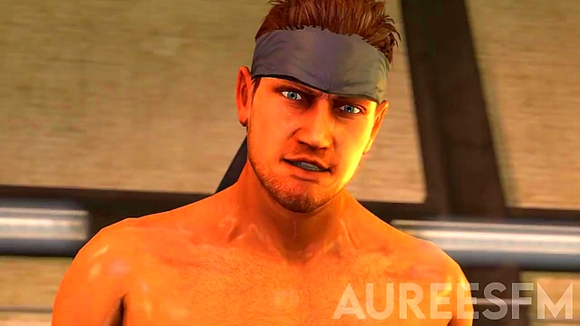 Solid Snake vs. Chris Redfield – Intense 3D Anime Wrestle for supremacy